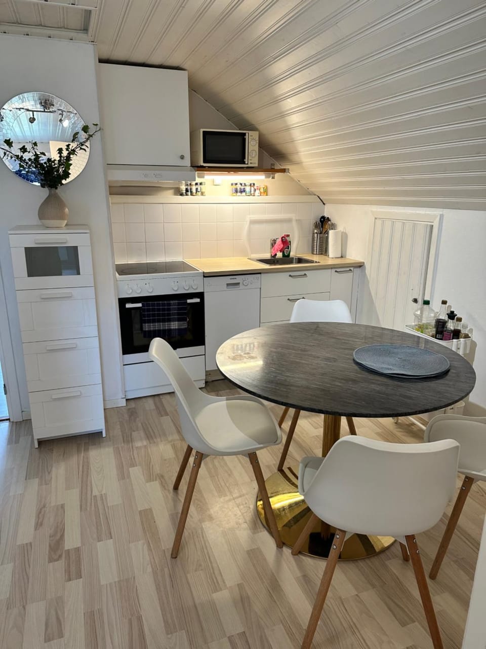 Centralt och havsnära på Stensö Apartment in Kalmar County, Sweden
