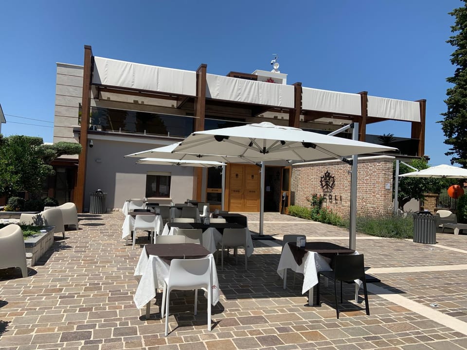 Property building, Patio