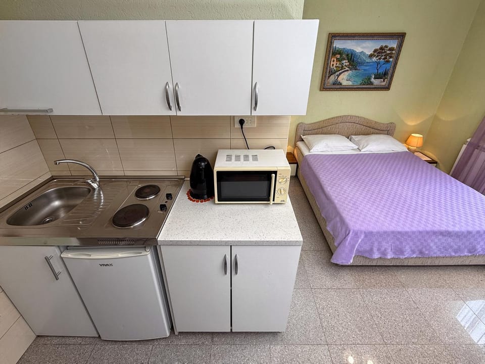 Kitchen or kitchenette, Bedroom