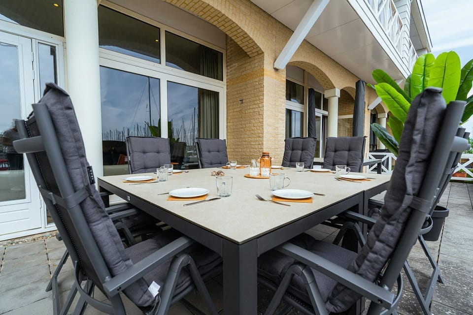 Patio, Seating area, Dining area