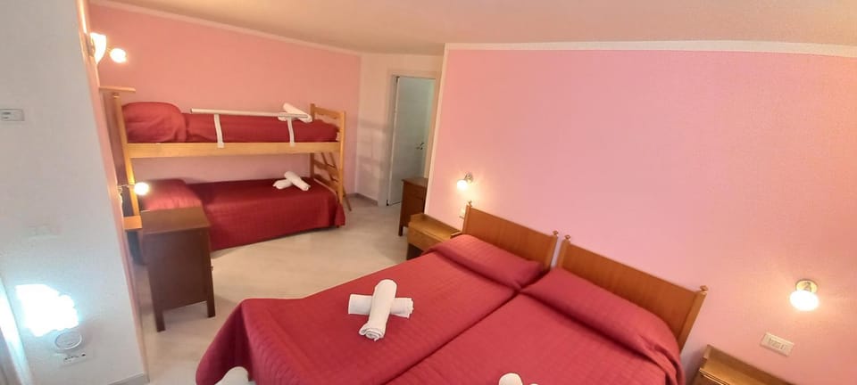 Casa Floriani Fiavè-Comano Terme pink House in Trentino-South Tyrol