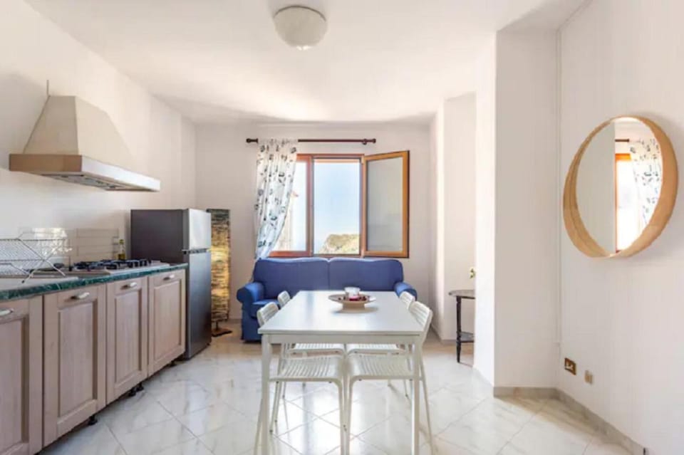 Living room, kitchen