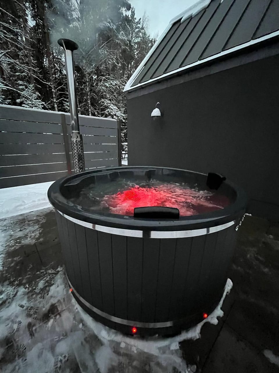 Winter, Hot Tub, Open Air Bath