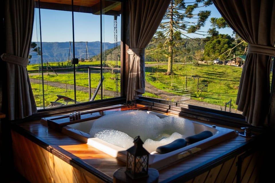 Hot Tub, Hot Tub, View (from property/room), Spa and wellness centre/facilities, Garden view, Mountain view, Area and facilities