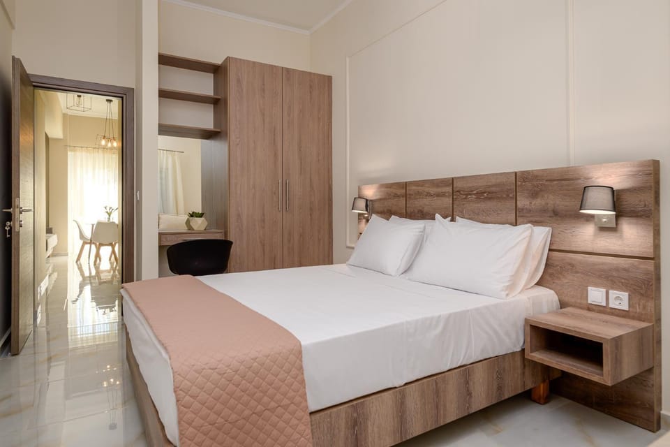 Bed, Photo of the whole room, Bedroom, wardrobe