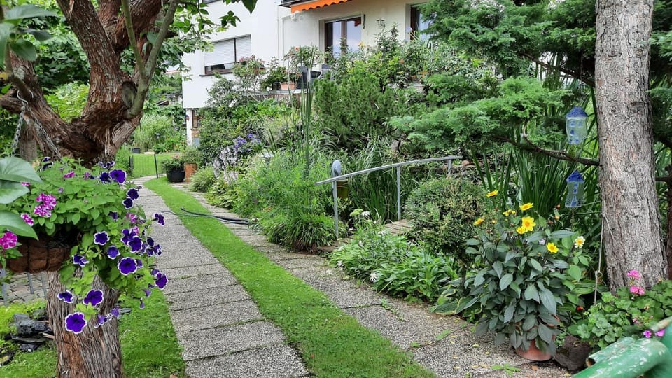 Property building, Day, Summer, Garden, Balcony/Terrace, Garden view