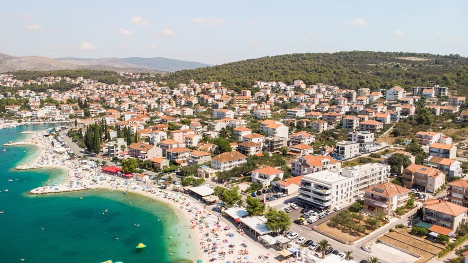Bird's eye view, Beach, City view