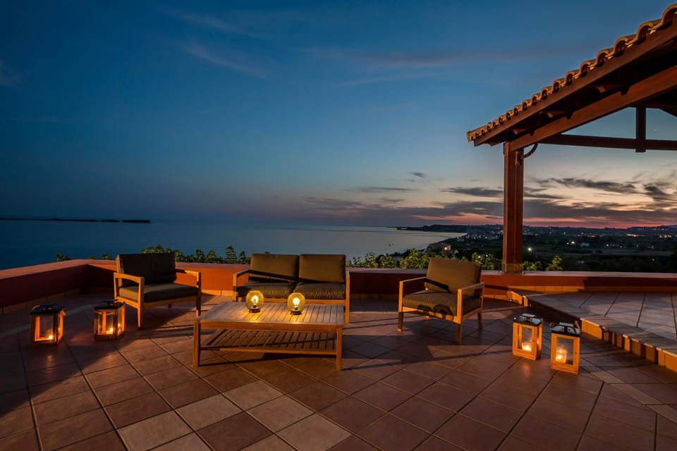 View (from property/room), Balcony/Terrace, Sea view