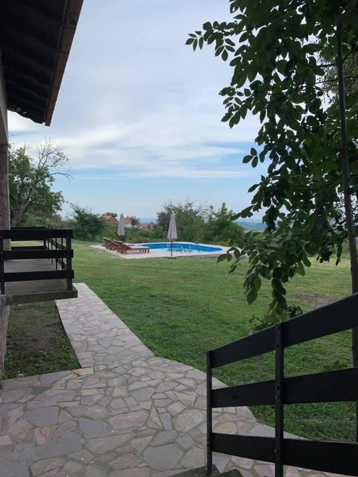 Natural landscape, Garden, Garden view, Pool view, Swimming pool