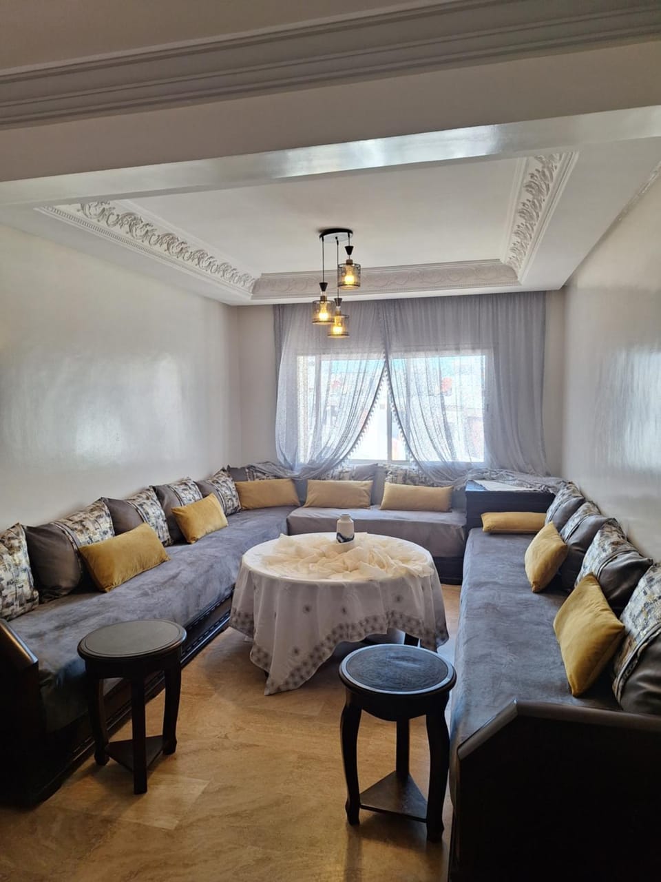Two-Bedroom Apartment in Hassan 5 minutes from Rabat Ville Train Station Apartment in Rabat