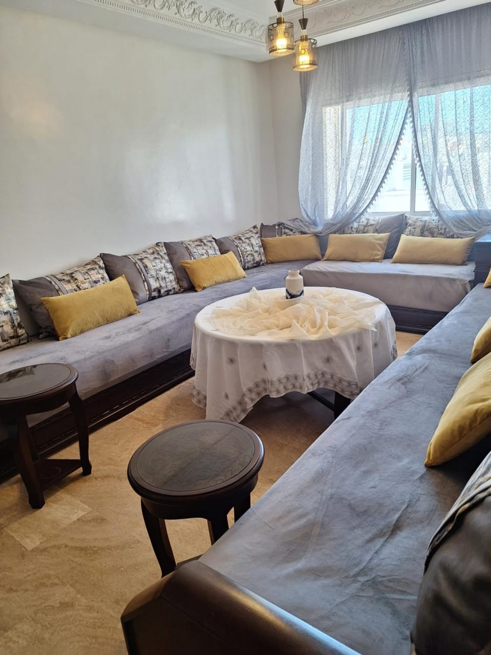 Two-Bedroom Apartment in Hassan 5 minutes from Rabat Ville Train Station Apartment in Rabat