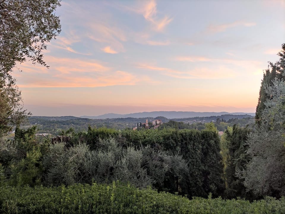 Natural landscape, Sunset