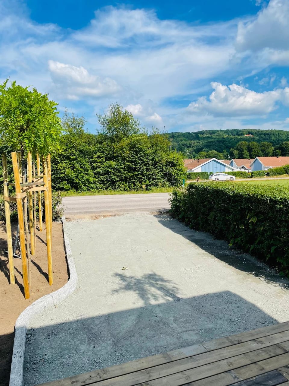 Facade/entrance, Garden view
