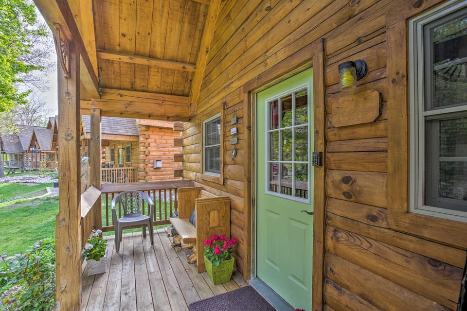 Resort Cabin w/ Fire Pit: Golf, Hike and Play! Cabin in Wisconsin