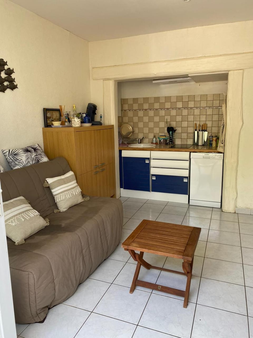 Appt avec parking, clim, wifi à 50 m de la plage Apartment in Palavas-les-Flots
