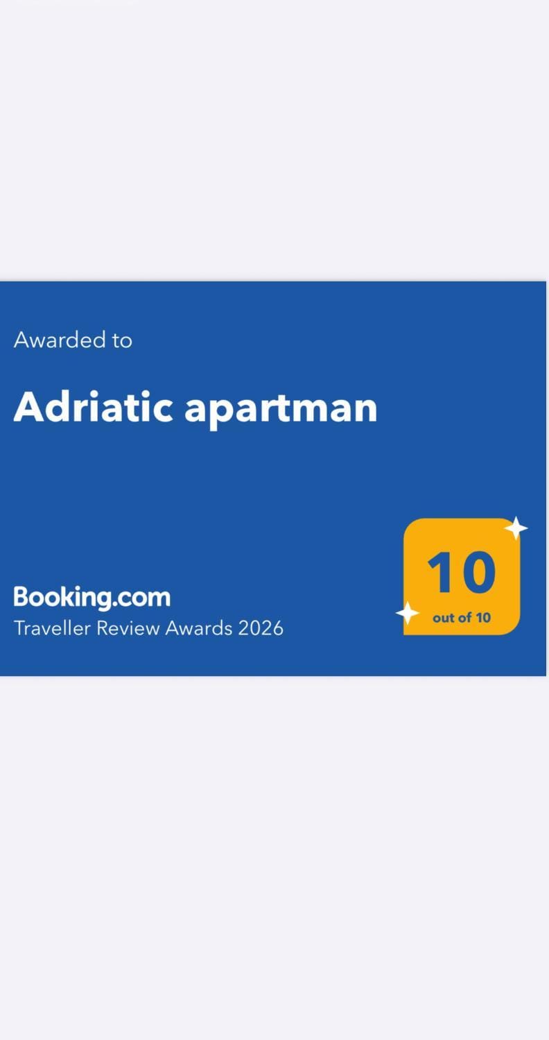 Adriatic apartman Apartment in Budva Municipality
