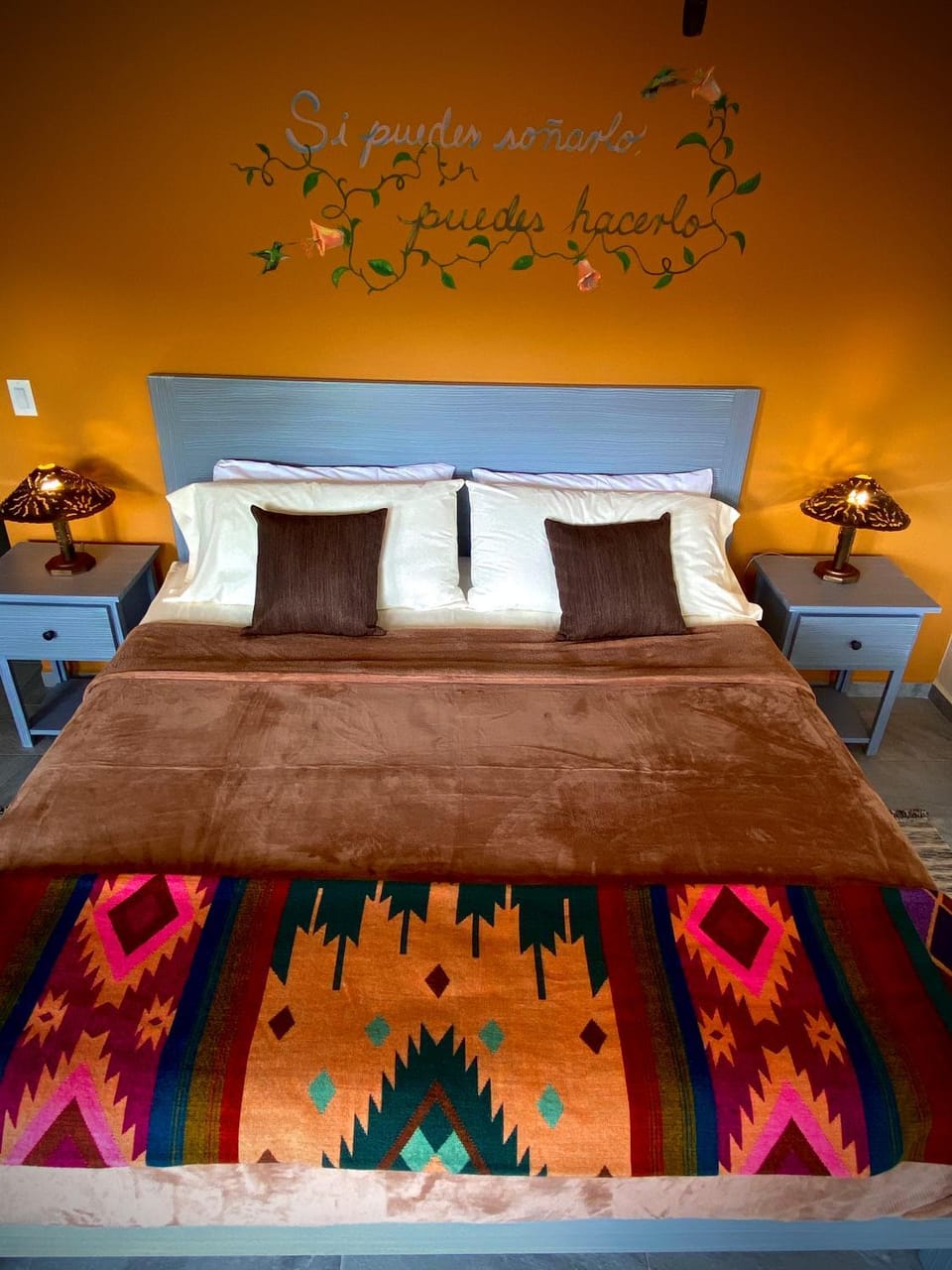 Bed, Bedroom