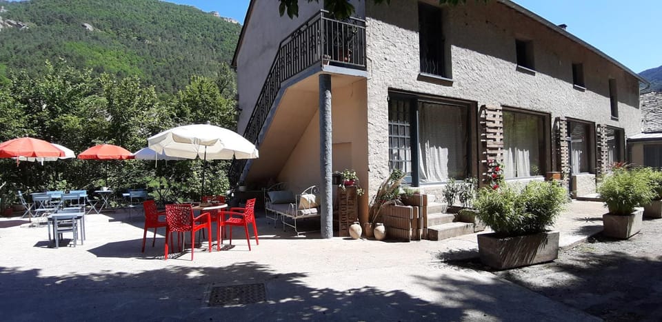 Property building, Patio