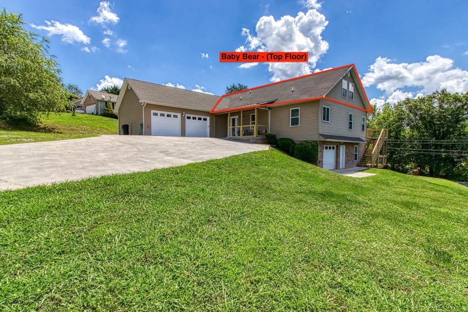 Property building, Garden view