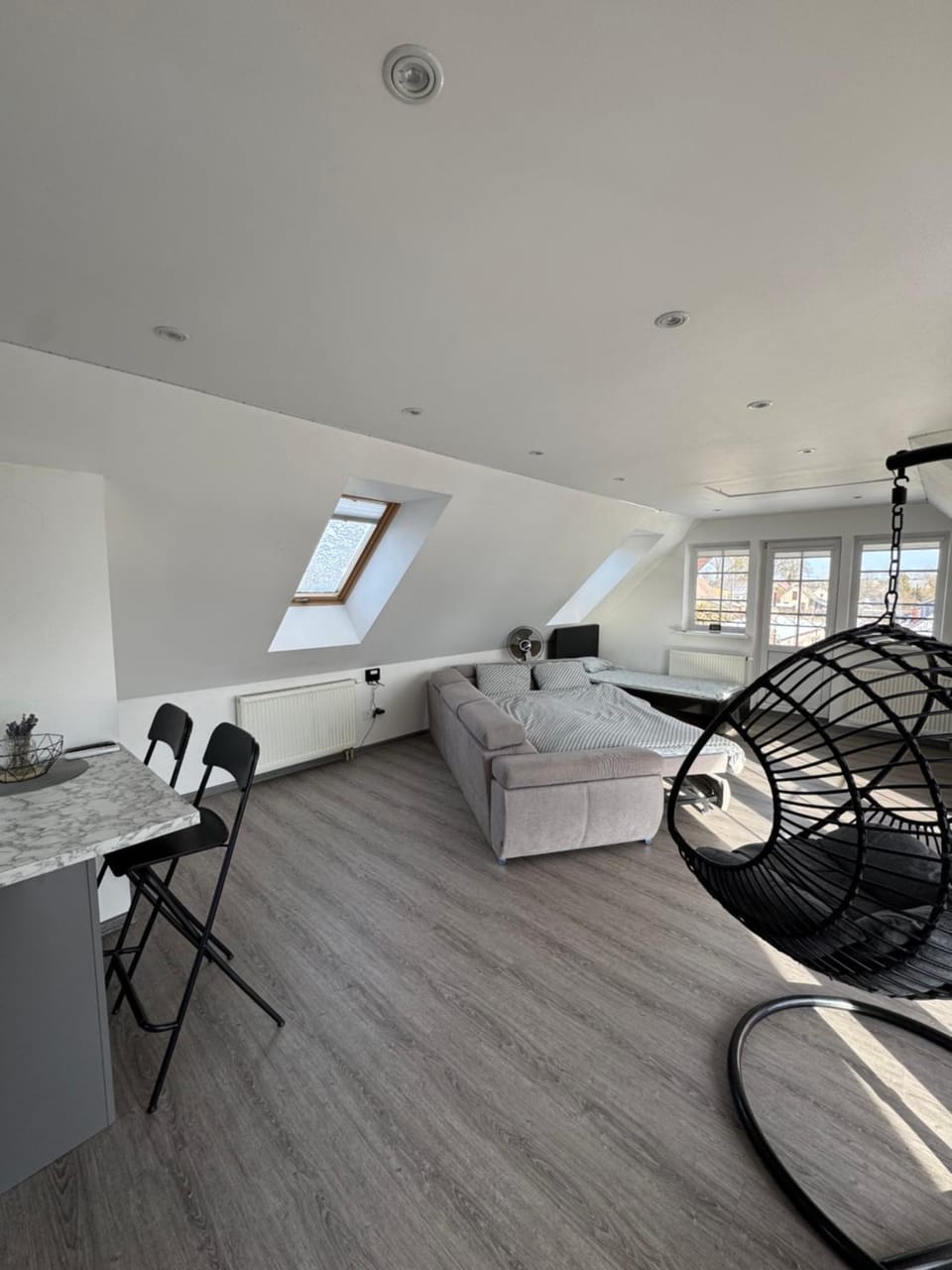 Living room, Bedroom