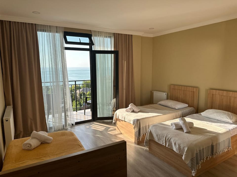 Bed, View (from property/room), View (from property/room), Bedroom, Sea view, Sea view, bunk bed