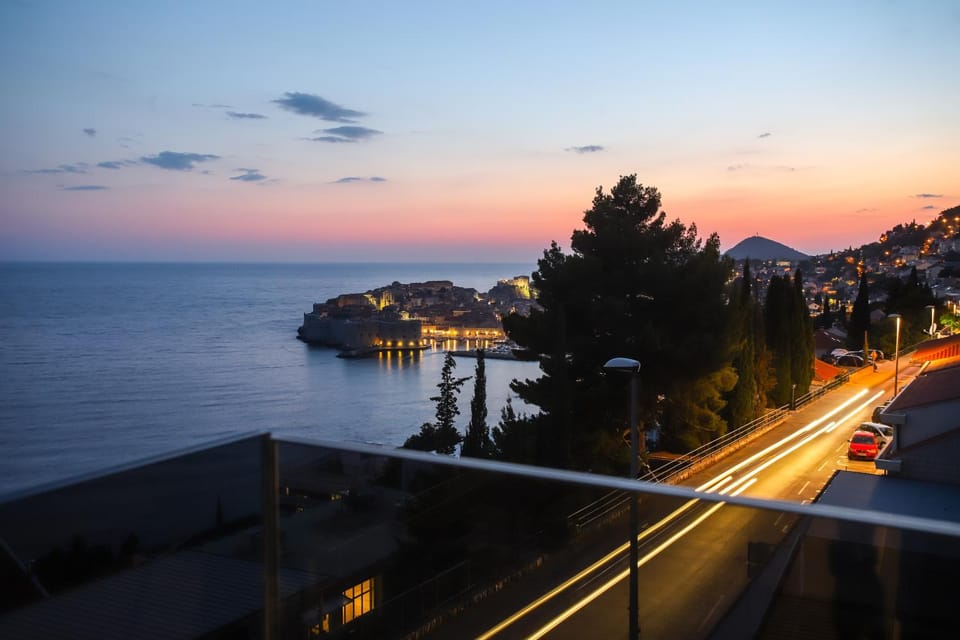 Night, Summer, Balcony/Terrace, Sea view, Sunset