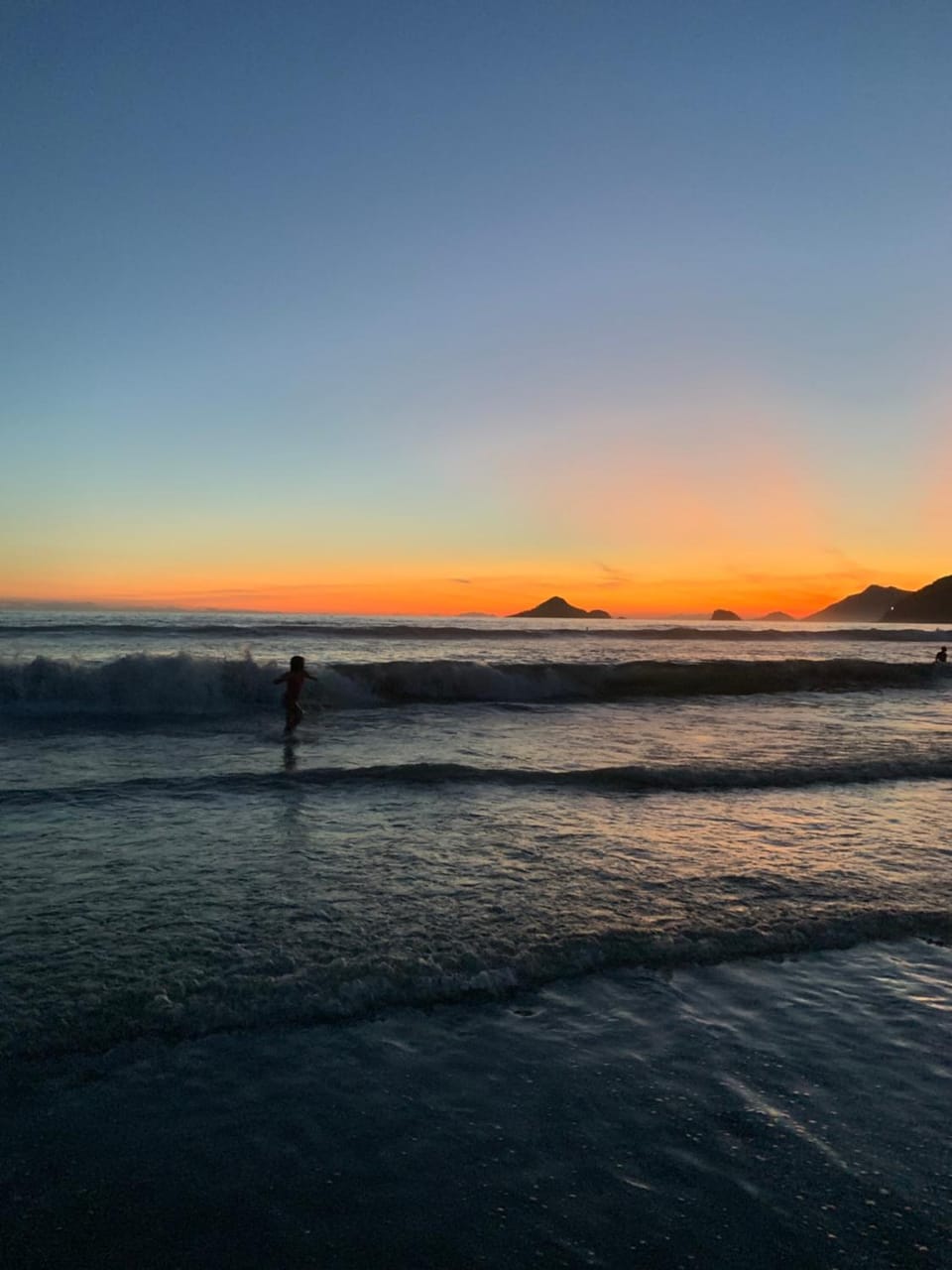 Natural landscape, Beach, Sunset