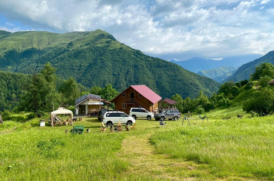 Natural landscape, Garden, Mountain view