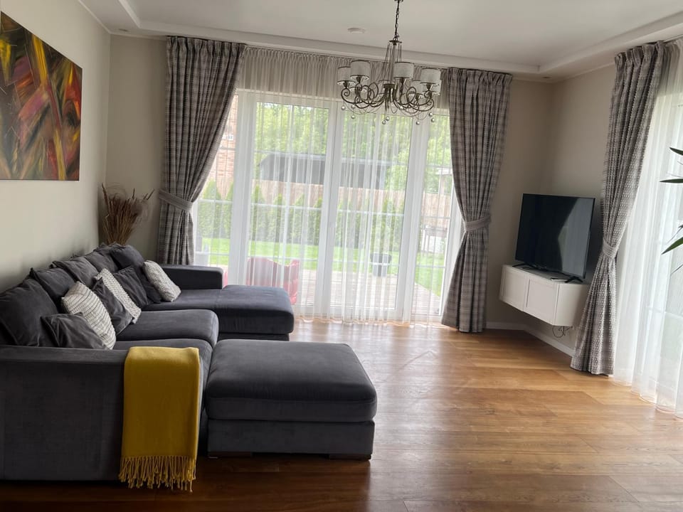 Melnrage Beach cozy apartments & terrace - pine view sea entry Villa in Klaipėda