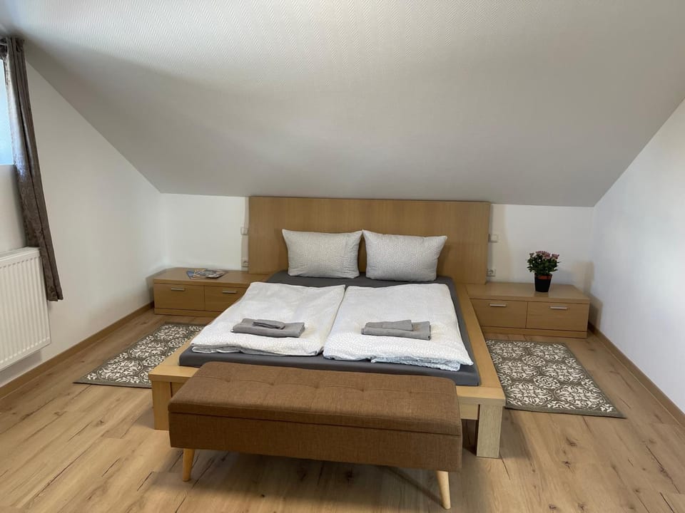 Property building, Living room, Bedroom