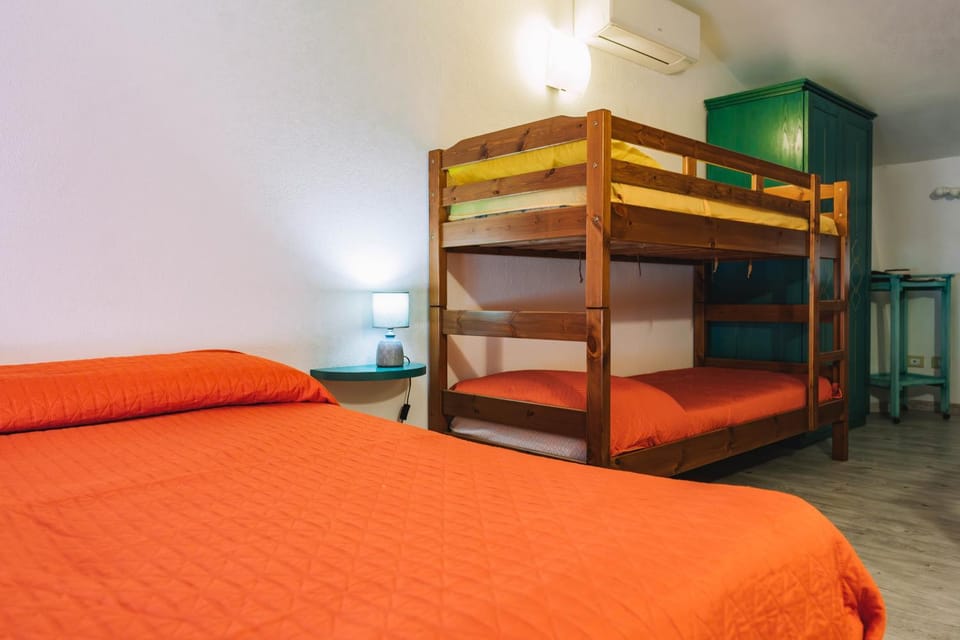 Property building, Living room, Bedroom