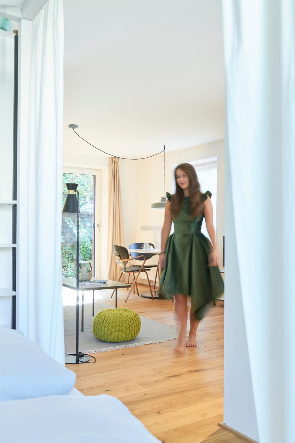 Rotes Haus Bregenz Garten Wohnung Apartment in Bregenz