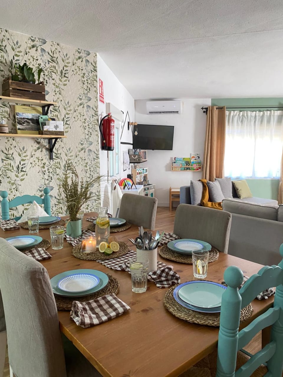 Children play ground, Living room, Dining area