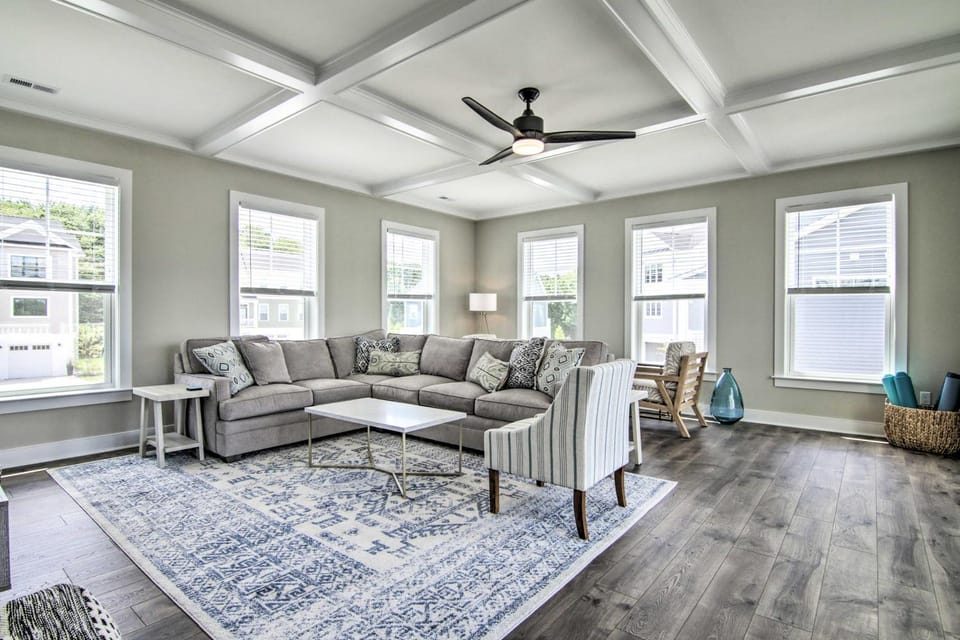 2 Mi to Bethany Beach: Upscale Coastal Home! House in Sussex County