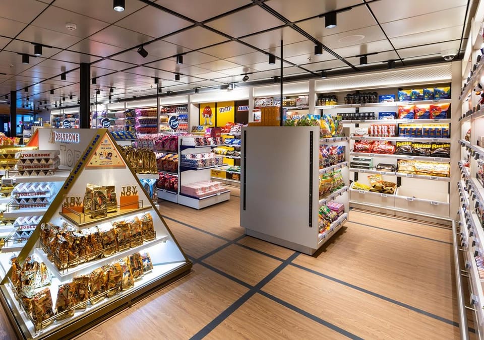 On-site shops, Shopping Area