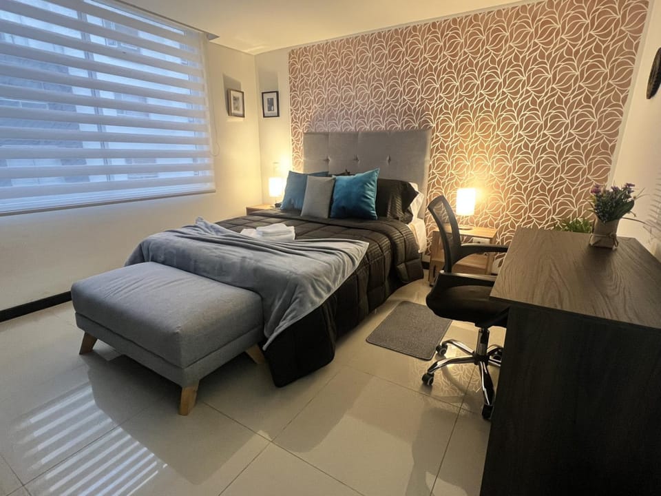 Seating area, Bedroom