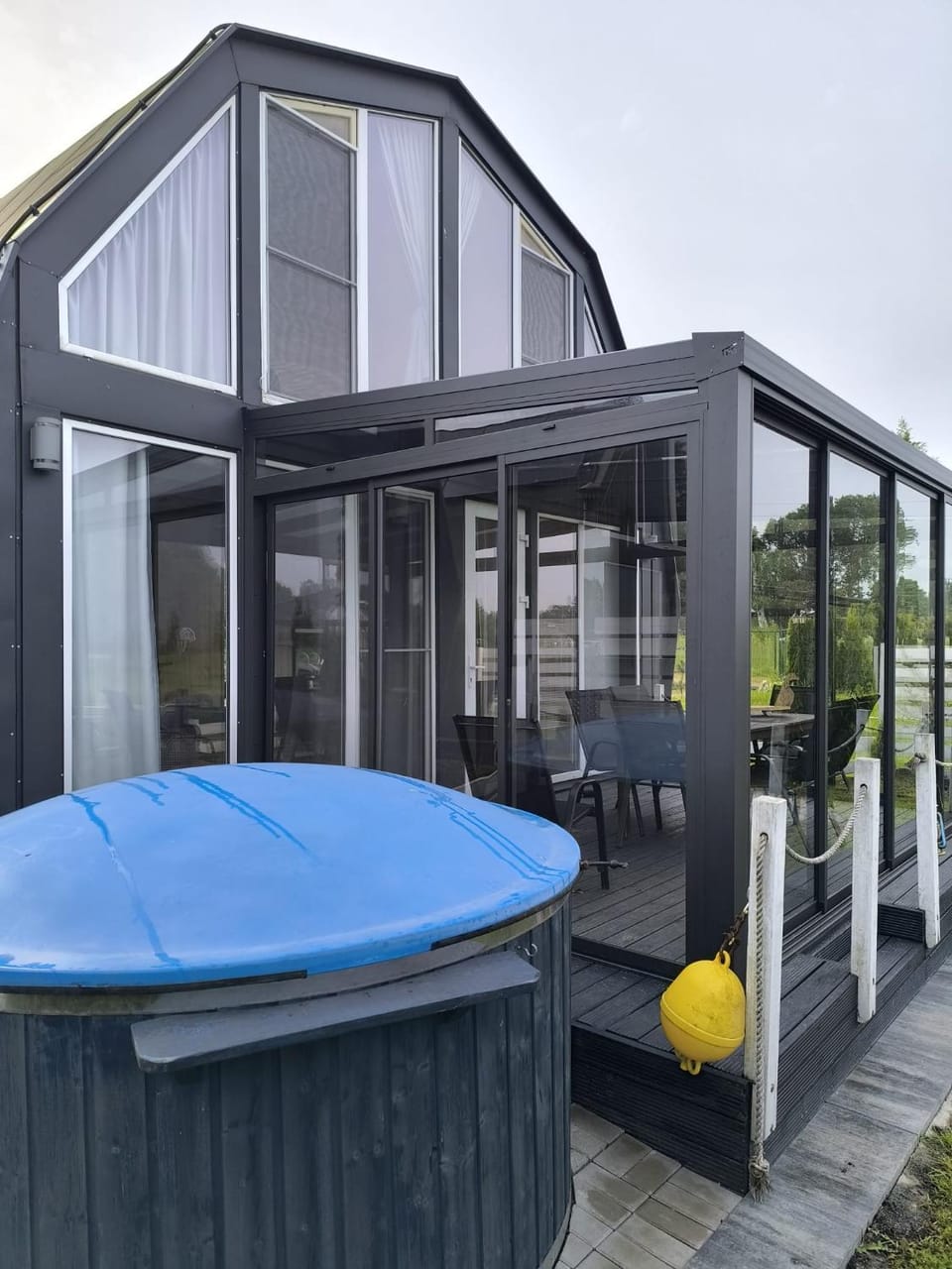 Property building, Patio