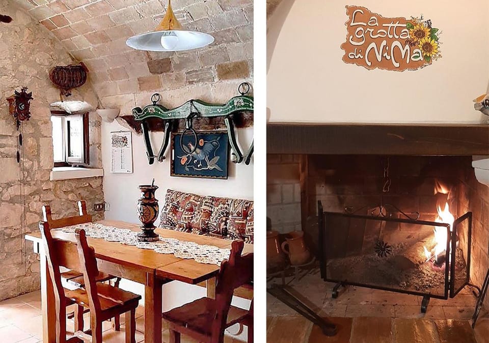 La grotta di NiMa House in Abruzzo