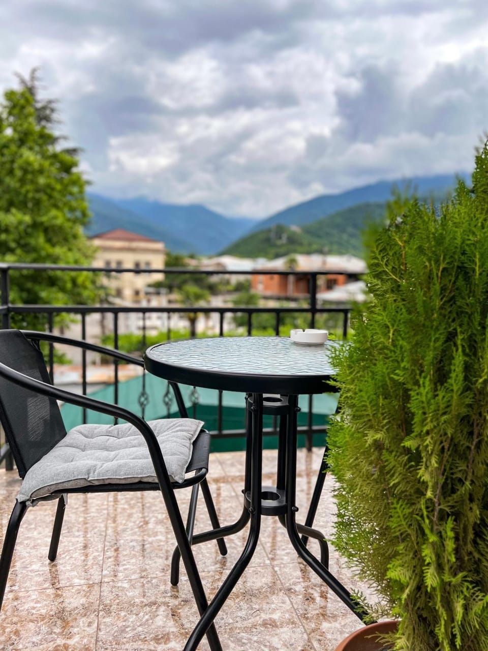 Day, Natural landscape, View (from property/room), Balcony/Terrace, Mountain view