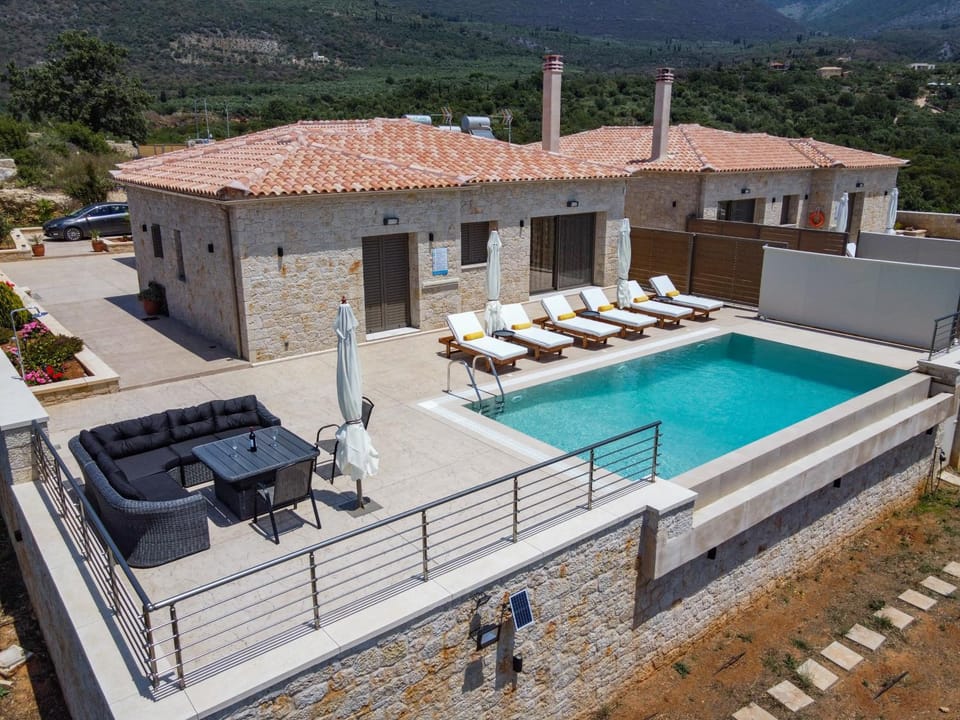 Property building, Patio, Swimming pool