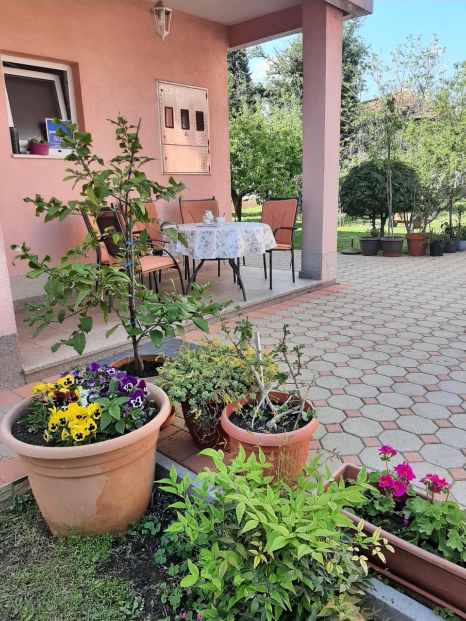 Inner courtyard view