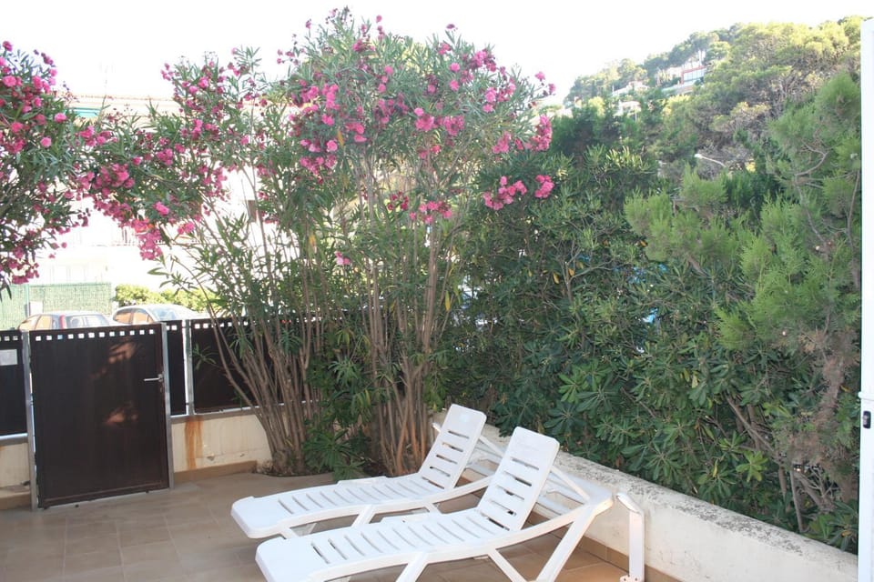 Balcony/Terrace, sunbed