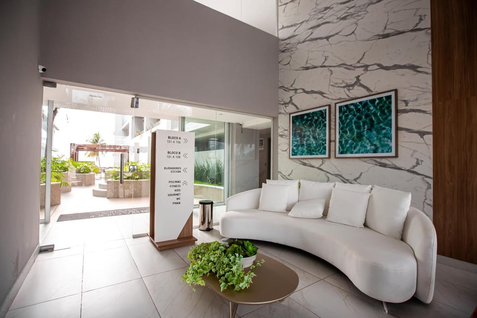 Apto Com Jacuzzi na Beira mar de João Pessoa no Branco Haus Apartment in Cabedelo