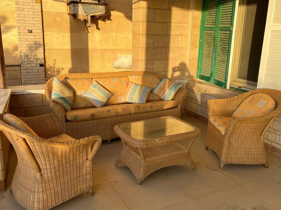 Patio, Day, Seating area