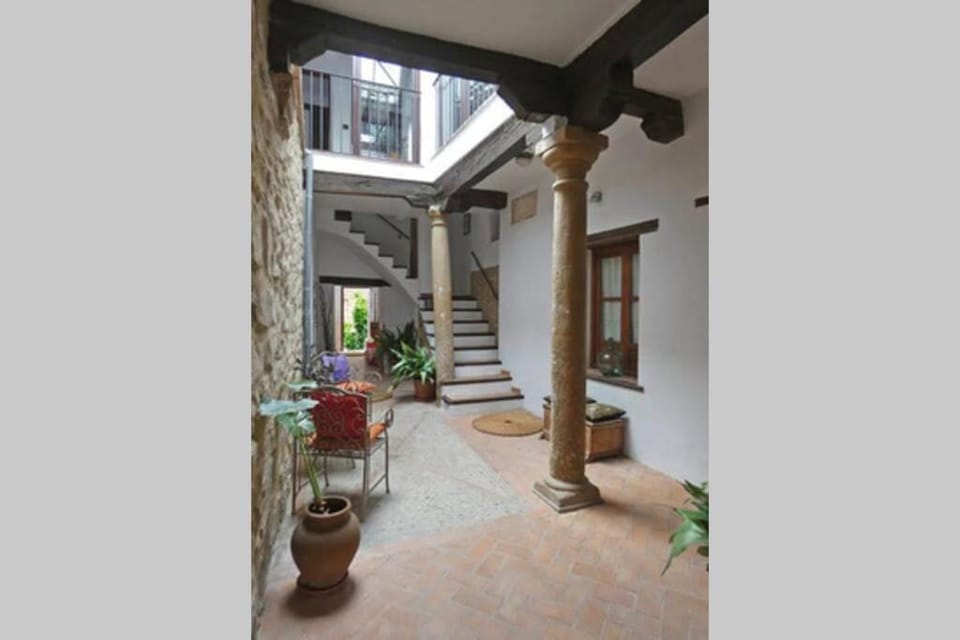 Property building, Patio, Garden, Inner courtyard view