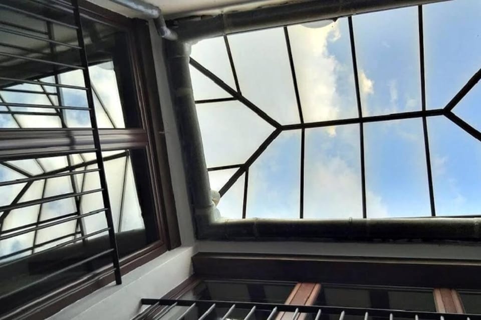 Property building, Patio