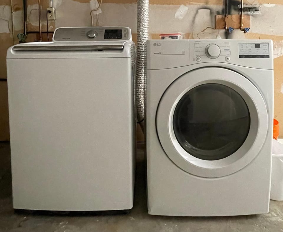 washing machine, dryer