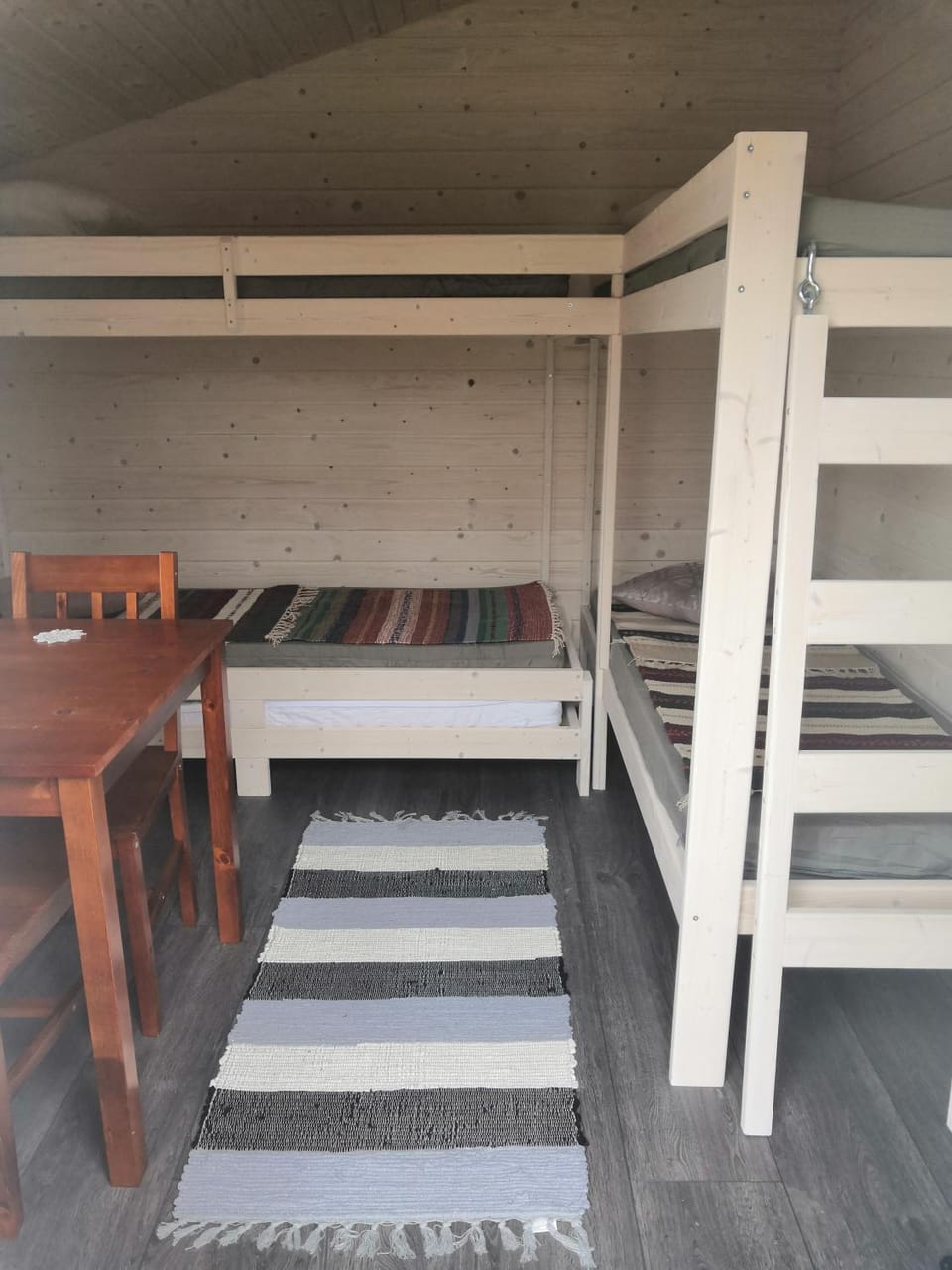 Photo of the whole room, bunk bed
