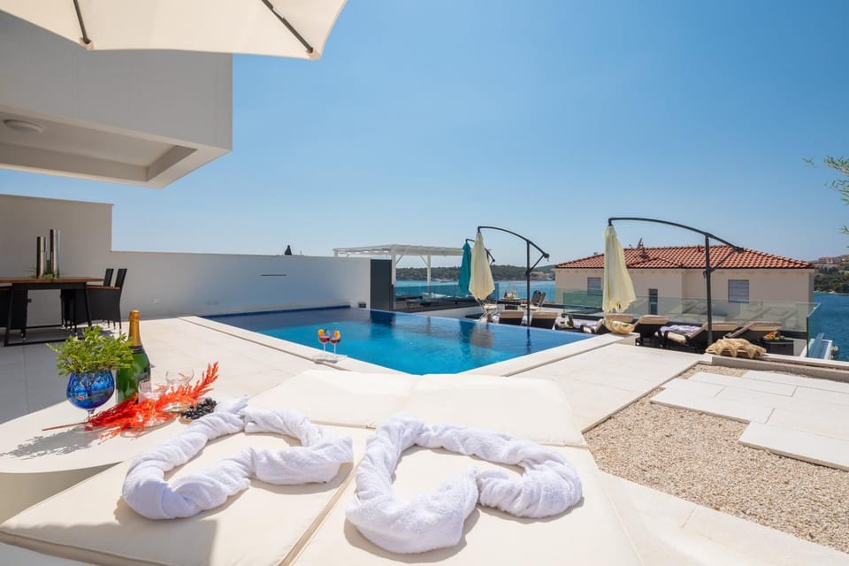 Villa Ocean View with Heated Pool Villa in Šibenik-Knin County, Croatia