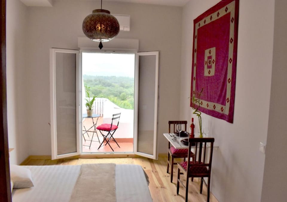 Bed, Balcony/Terrace, Seating area, Bedroom